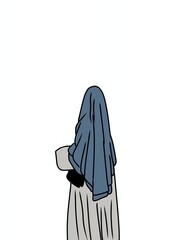 arab woman praying