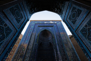 mosque of Shah-i-Zinda in Samarkand, Uzbekistan