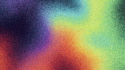 Naklejka premium Colorful gradient noise grain background texture - abstract artwork