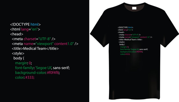 Code T-Shirts Design