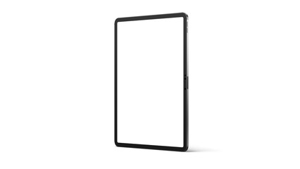 iPad Pro mockup with transparent screen and background for web design and UX/UI presentation.