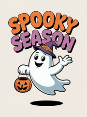 Halloween concept graphic design card poster webpage