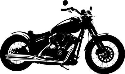 Naklejka premium Bike Silhouette Vector Art Collection, Simple Bike Silhouette Design, Classic Bicycle Silhouette Vector, Mountain Bike Silhouette Art, Road Bike Silhouette Graphic, BMX Bike Silhouette Vector, Vintage