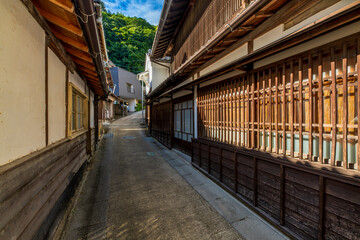 愛知県　豊田市　足助の町並み