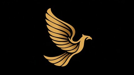 Obraz premium Falcon Wing Logo Template vector icon design, no logos, no brands