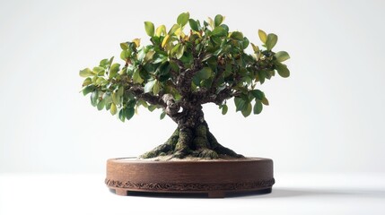 Bonsai tree in a decorative pot (2)