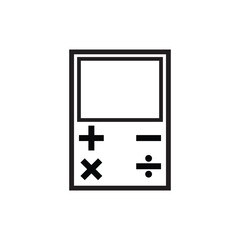 calculator, calculator icon, mathematics