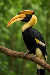 yellow billed hornbill