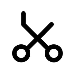 medical scissors icon