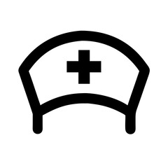 Fototapeta premium nurse hat icon