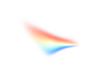 Light refraction ray. Prism, Crystal. Crystal with diamond shine. Rainbow optical effect. Glare. Fantasy light. Neon light. Sunbeam. For jewelry design.