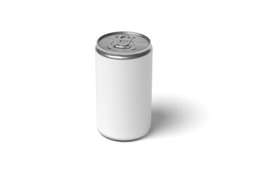 soda can mockup with white background
