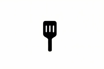Spatula Vector Logo Minimalist Kitchen Utensil Icon Silhouette Design Culinary Symbol Simple Cooking Tool Graphic Modern Chef Branding Element
