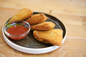 Chicken Ragout or Ragout Ayam is an Indonesian food with chicken filling served with sweet-spicy sauce.