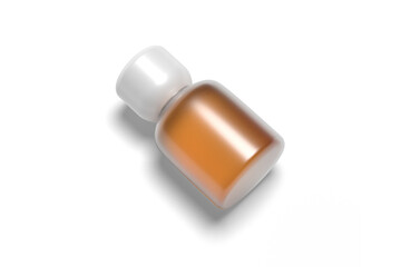 Perfume Bottle Mockup for Product Display with white background