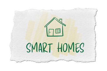 Illustration of a house with 