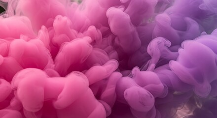 Obraz premium Fluid Dreams: A Symphony in Pink and Purple