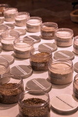 Presentation Of Different Floors For Bread Baking