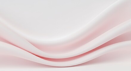 Naklejka premium Blush Silk Drape: A Textured Embrace