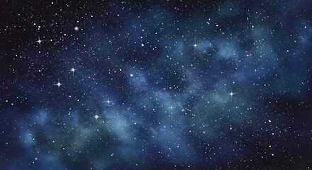 Naklejka premium Cosmic Canvas: A Digital Nebula