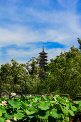 Daming Temple in Yangzhou, Jiangsu, China