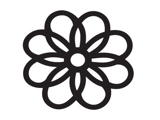 Romantic Floral Icons Set in Stylish Vector Design