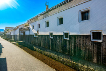 鳥取県　倉吉の町並み