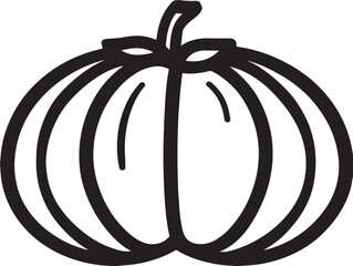 Fresh Santol Tropical Fruit Icon with Smooth Line Art