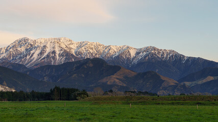 mountain landscape in the morning