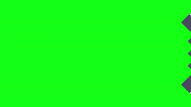 B2B spirit bombers icon. Green Screen background. Sleek B2 Spirit bomber aircraft ideal for business presentations, aviation industry graphics, and military themed designs.