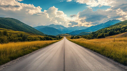 road in the mountains