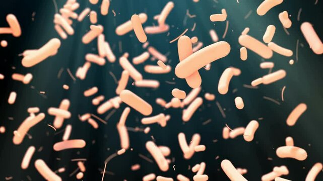 medical education training floating ellipsoidal bacteria