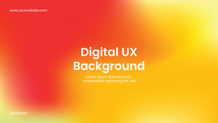 modern digital ux design background or vector gradient background website design. 
