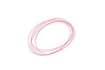 Fototapeta premium red doodle scribble for scrapbook