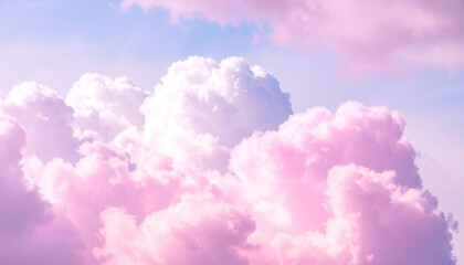Fototapeta premium pink cloud sky image