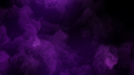 Purple Abstract Cloud Background With Swirling Smoke Effect Texture