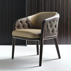 Customize look, scale 3d Antique chair model design .