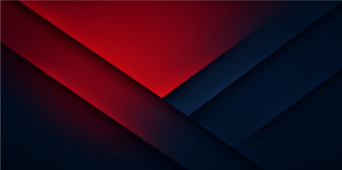 Obraz premium Bold red and blue abstract vector background with modern tech-inspired shapes