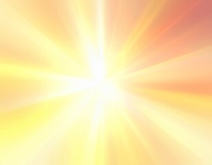Obraz premium Warm Yellow Sunburst Abstract Background.