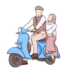 Clipart drawing illustration couple wedding pose art