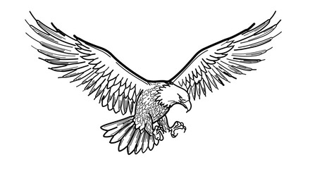 Obraz premium Total darkness abstract image, no light source, a representation of complete absence