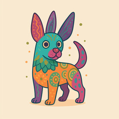 Alebrije Dog (Mexico & Guatemala)