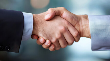 Successful business handshake partnership agreement collaboration professional trust teamwork corporate setting