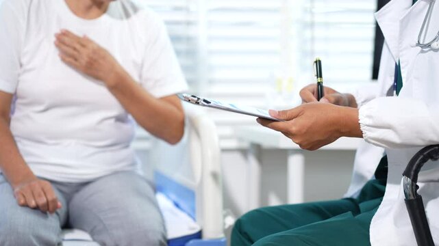 Hospital and its specialist doctors take care of patient with expertise, advice, discussion and fostering confidence.
