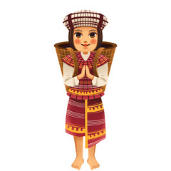 illustration of Filipino ethnic Igorot