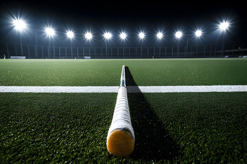 soccer ball on the stadium