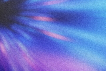 Vibrant 4K abstract background with a stunning purple to blue gradient and subtle grainy texture,...