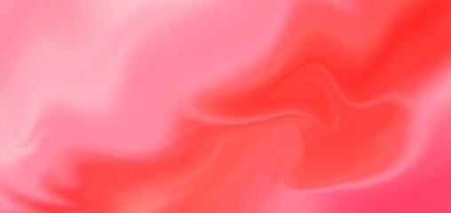 A bright, fluid blend of pink and red tones with smooth, swirling patterns creating a soft, vibrant, and dreamy abstract effect.