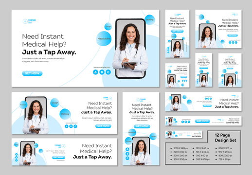 Medical Health Web Banner Template