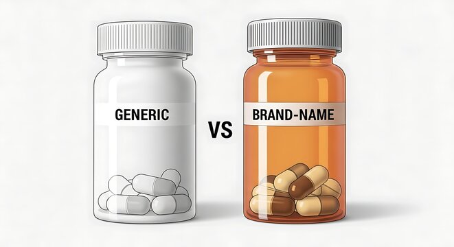 Generic versus brand-name drugs, comparing medical treatments and medication costs